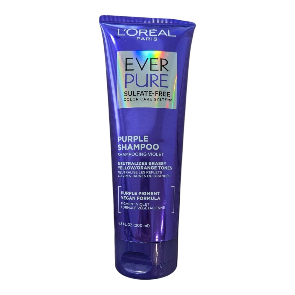 BBB. L'Oreal Paris EverPure Brass Toning Purple Shampoo for Blonde 6.8oz‎